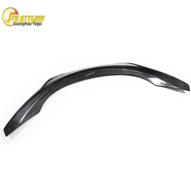 Toyota Supra A90 Bull Demon King Rear V-Style Carbon Fiber Ducktail Spoiler