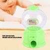 Portable Children Candy Machine Plastic Mini Gumballs Dispenser Kids Kindergarten Gift(Green)