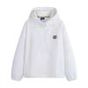 NVG·YOUNG Men's Waffle Half-Zip Hooded Sweatshirt