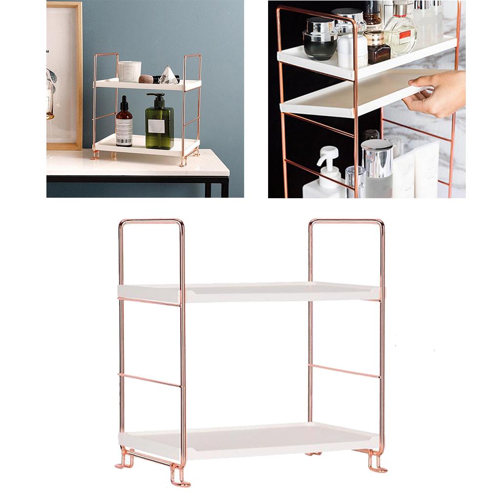 Rack 2-Tier Spice , Metal Bathroom Bottles