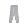 Li Ning Knitted Sweatpants Men's Gray Moderate Cuffed Pants AKLR397-5