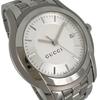 Gucci G Class Watches 5500XL whiteDial Stainless Steel Quartz Analog Display Mens Used