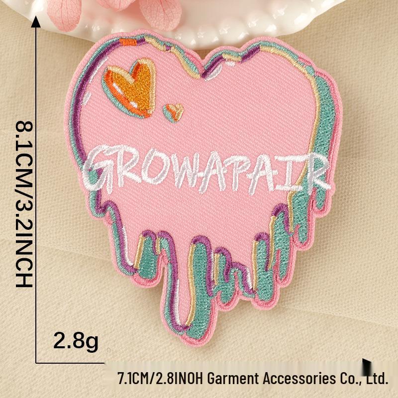 

Вышитые нашивки для обуви, шляп, сумок и DIY скрапбукинга – Дизайн «Сердце и перо»