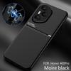 Funda For Honor 400 Pro 5G Luxury Shockproof Leather Phone Case For Honor400 Pro Honor400Pro 5G Car Magnetic Holder Back Cover