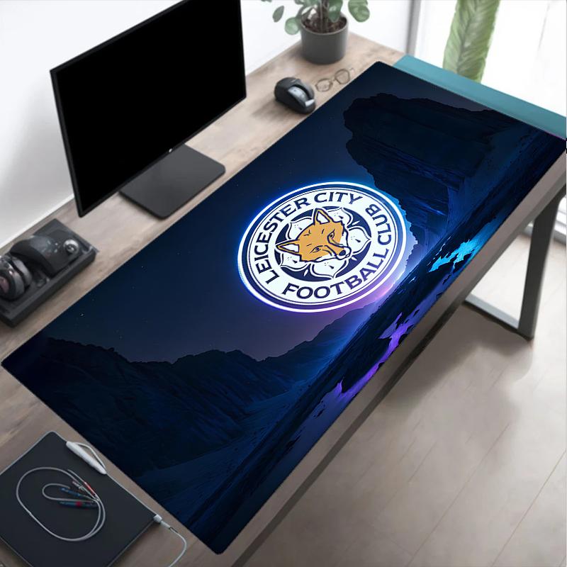 Leicester Football Club Crest Mouse pad, Gaming Mouse Pad, keyboard pad, Desk Decor for computer notebook Fan Gift Birthday Gift