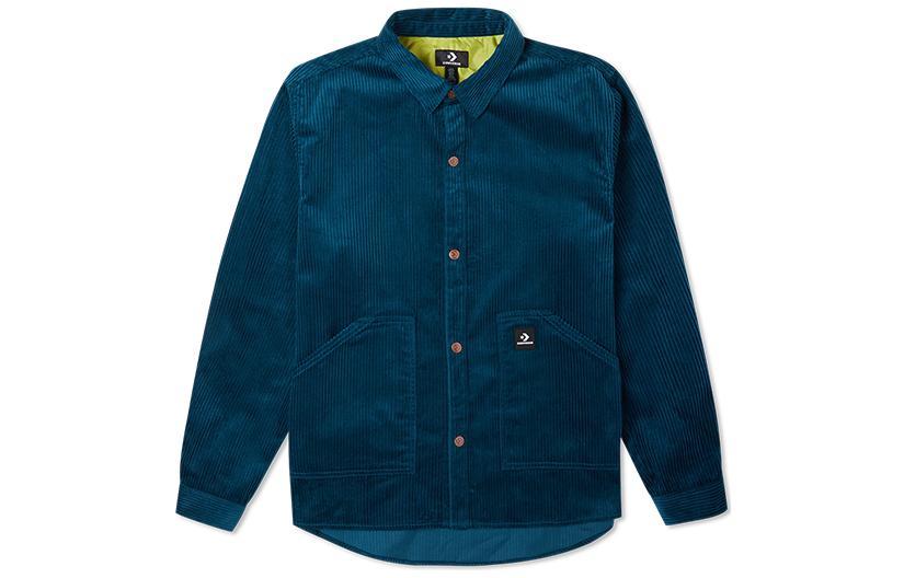 Converse Shirts Men s Blue Lapel Moderate Workwear 10024006-A02 XL