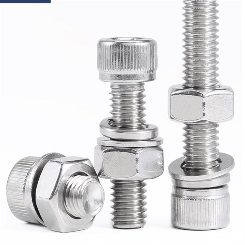 304 Stainless Steel Hex Socket Screw & Nut Set