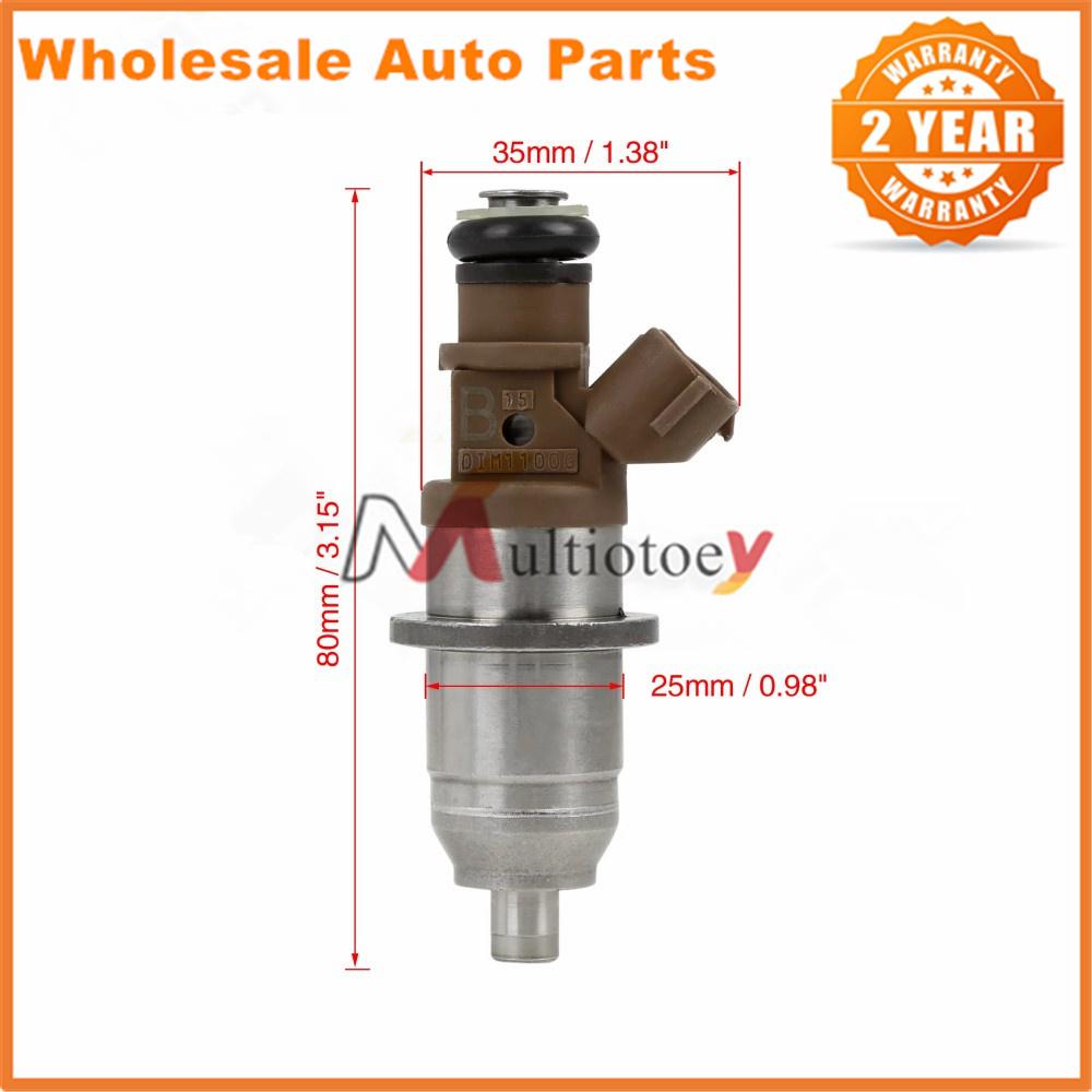 4PCS Fuel Injector Nozzle For Mitsubishi Pajero IO H67W H77W 4G93 4G94 Pajero Pinin 2.0L E7T05072 MR560553 1465A005 DIM1100G