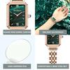 Fashion Female Watches Quartz Movement High Quality Waterproof Lady Watch Stainless Steel Mesh Rose Gold Watch for Girl
