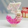 Cute Rabu Doll Digital Candle Cartoon Birthday Cake Decoration Party Decoration DIY Ornaments