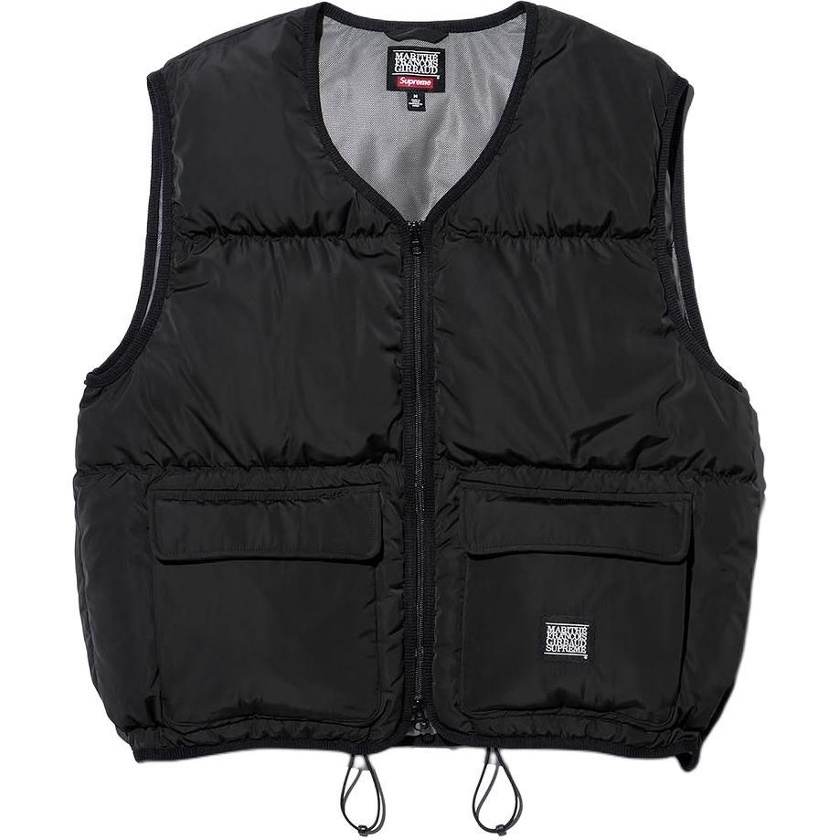 Supreme Marithé + François Girbaud Down Puffer Vest Unisex SUP-SS25-229