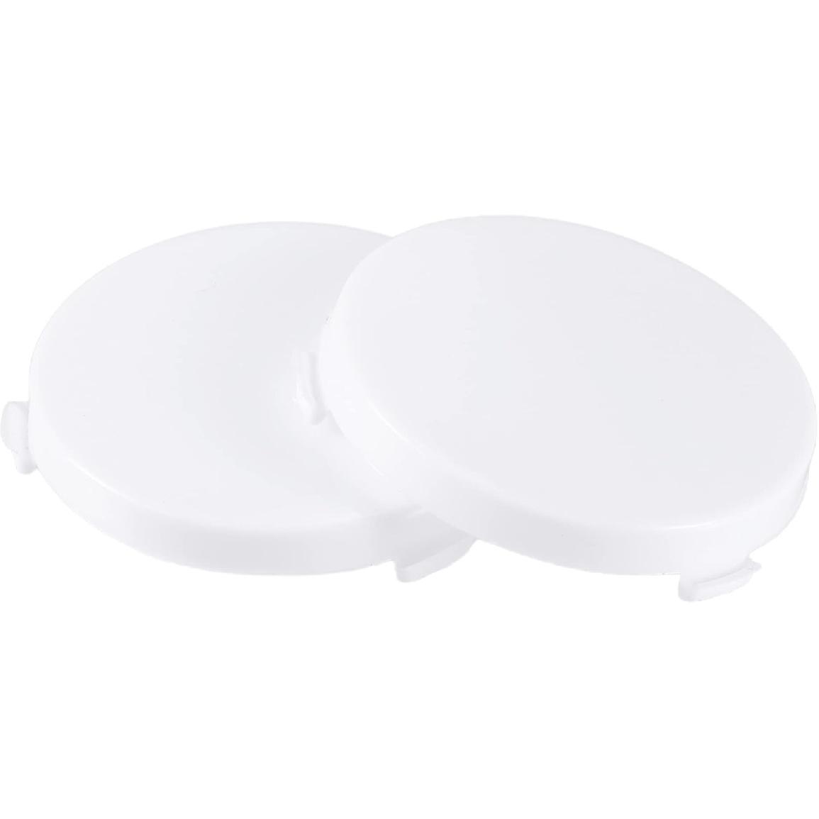 Car Dome Courtesy Sail Panel Light Lamp Lens Cover Car Interior Light Lens for Chevy Impala 1962-1967 Plastic White (Set of 2)