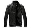 Men's leather jacket, men's clothing, slim fit, locomotive model, men's jacket long-term spot