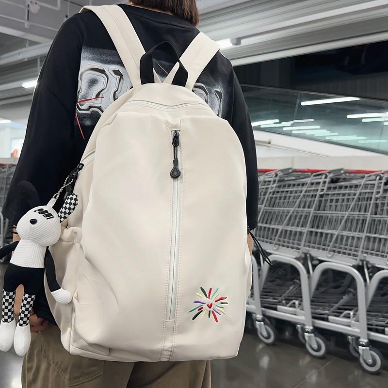 Студенческий легкий маленький рюкзак мужской рюкзак водонепроницаемая школьная сумка — фото 19