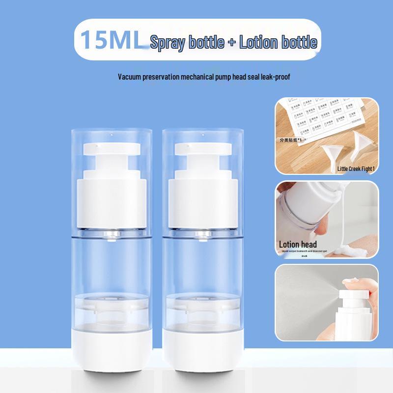 

Travel-Size Press-Type Skincare Spray Bottle