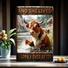 Vintage Metal Sign Retro Wall Art Home Decor 20x30cm