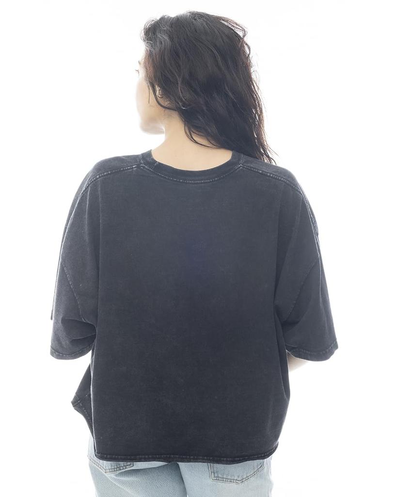 Billabong Modern Graphic Wide Loose Cropped Tee Women's