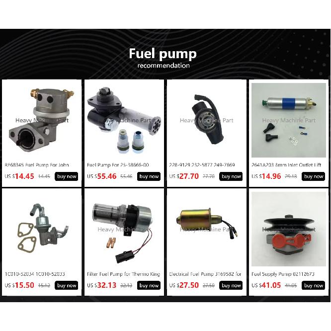 41-7059 Diesel Fuel Pump For Thermo King Cold Unit MD KD RD TS URD XDS TD LND Carrier 40253N 12V 30-01108-03 30-01108-01