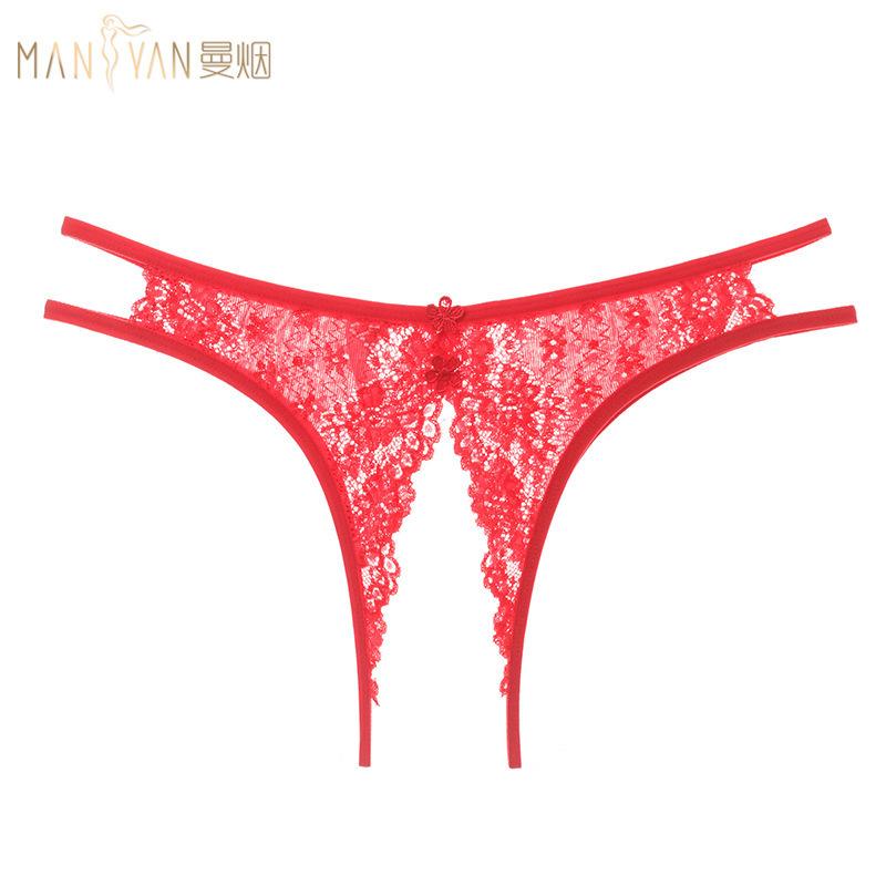 Manyan Sex Underwear Sexy Lace See-through Open Underwear Sex Underwear NK8245