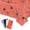 Halloween Bloody Tablecloths Spider Net Cover Bloody Table Cover Bloody Handprints Tablecloths Rectangle Scary Cover