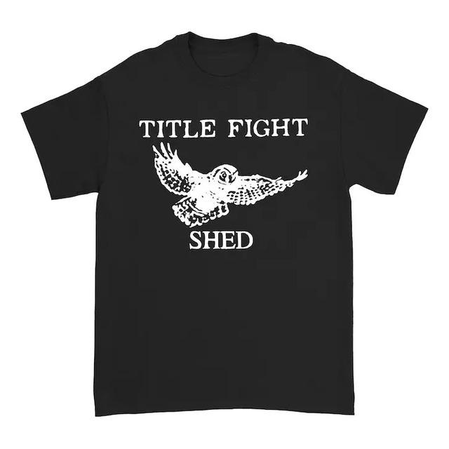 Camiseta Title Fight Shed Owl, Camiseta Con Estampado De Ban S