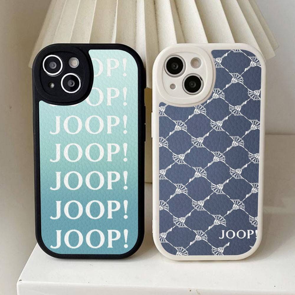 Modemarke J-Joop Leder Handyhülle Für IPhone 16 15 14 17 Pro Max 11 12 Mini Plus Weiche Hülle