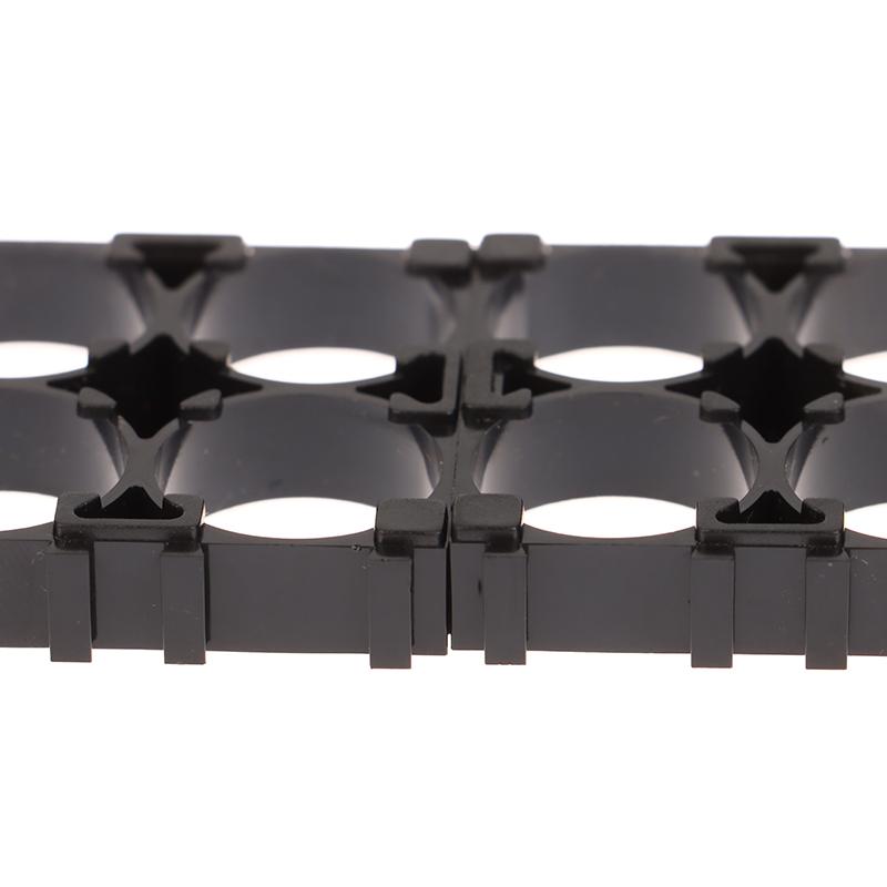 10Pcs 18650 Battery Holder Safety Anti Vibration Holder Bracket Li-Ion Cell Holder Cylindrical Plastic Case Battery Holder
