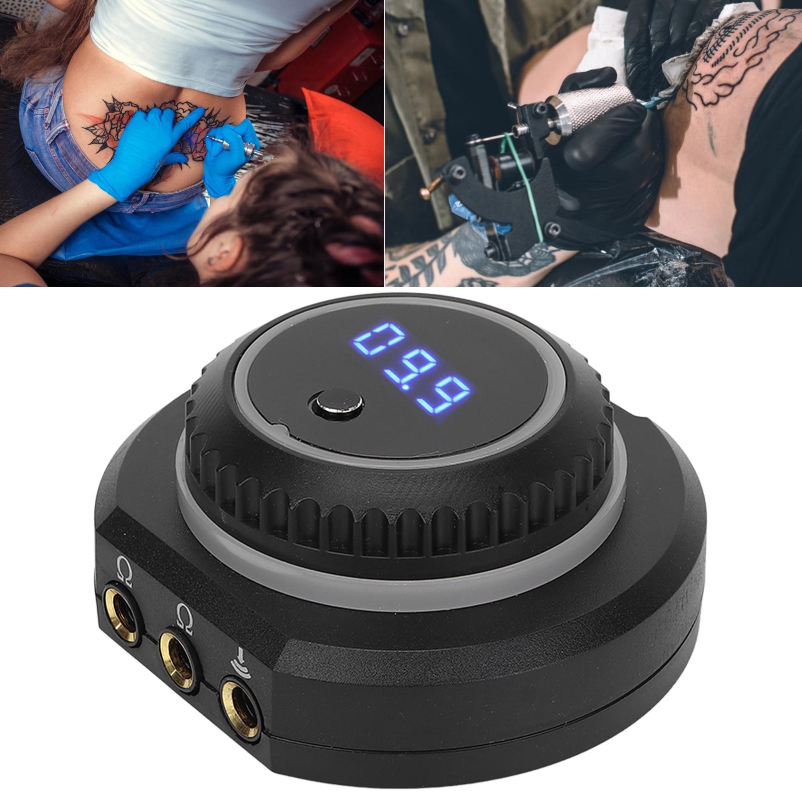Блок питания для татуировки с подсветкой и цифровым дисплеем. Профессиональная — фото 10