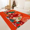 Christmas Living Room Rug Holiday Decorative Entry Doormat Christmas Home Decoration Carpet New Year Gift Bathroom Doormat