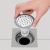 1pc White ABS Toilet Drain Cover, Anti-Odor Silicone Bathroom Floor Drain, and Smell Blocker, Drain Cover, Sewer, Odor Eliminator