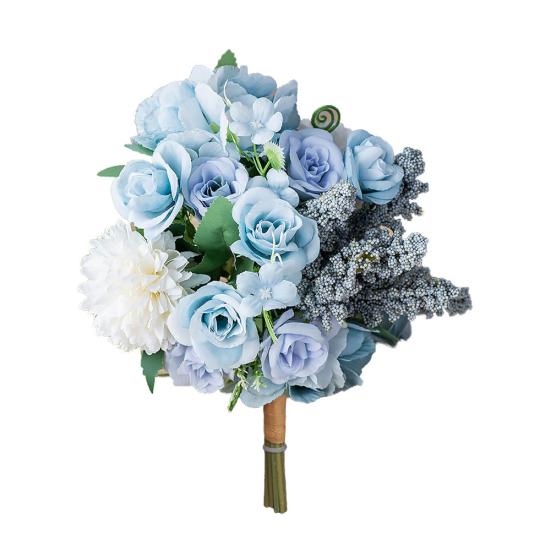 1Bouquest Artificial Flower DIY Bridal Wedding Party Home Festival Decoration