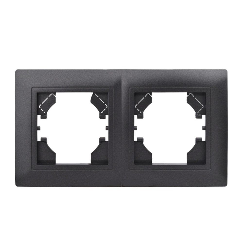 1Pcs PC Panel Modular Sockets And Switches Wall Power Socket Switch  for EU Standard Wall Mount DIY