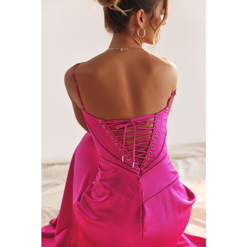 Female slim backless long skirt dress for women long evening dress
