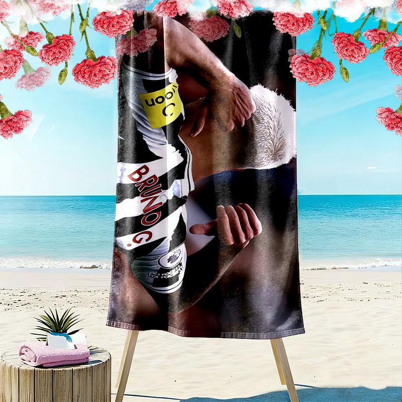 Guimaraes Print Beach Towel, Large Soft Quick Dry Towel for Beach Camping Swimming