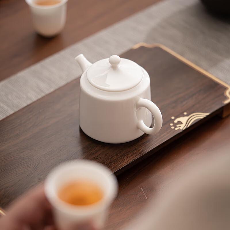 Su's Dehua White Porcelain Kung Fu Tea Set Gift Box
