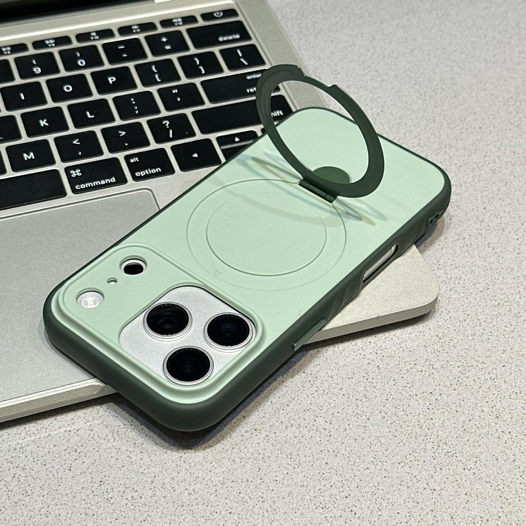 Dual-Color Magnetic iPhone 17 PRO MAX Anti-Slip Case with Apple 16 Drop-Proof Full Coverage
