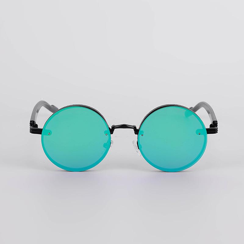 Retro Metal Round Frame Sunglasses Luxury Brand Men Women Fishing Cycling Driving Sun Glasses Outdoor UV400 Goggles