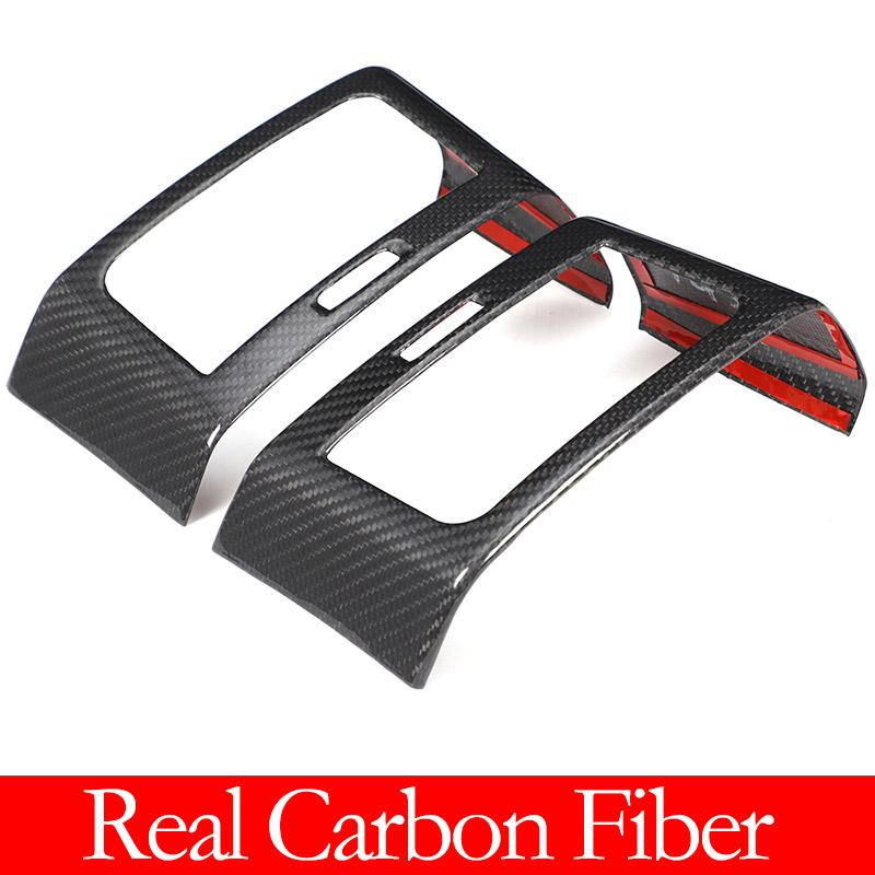 For Land Rover Range Rover Sport 2014-2026 ABS Carbon Fiber Car Dashboard Side Air Outlet Panel Frame Trim Car Accessories
