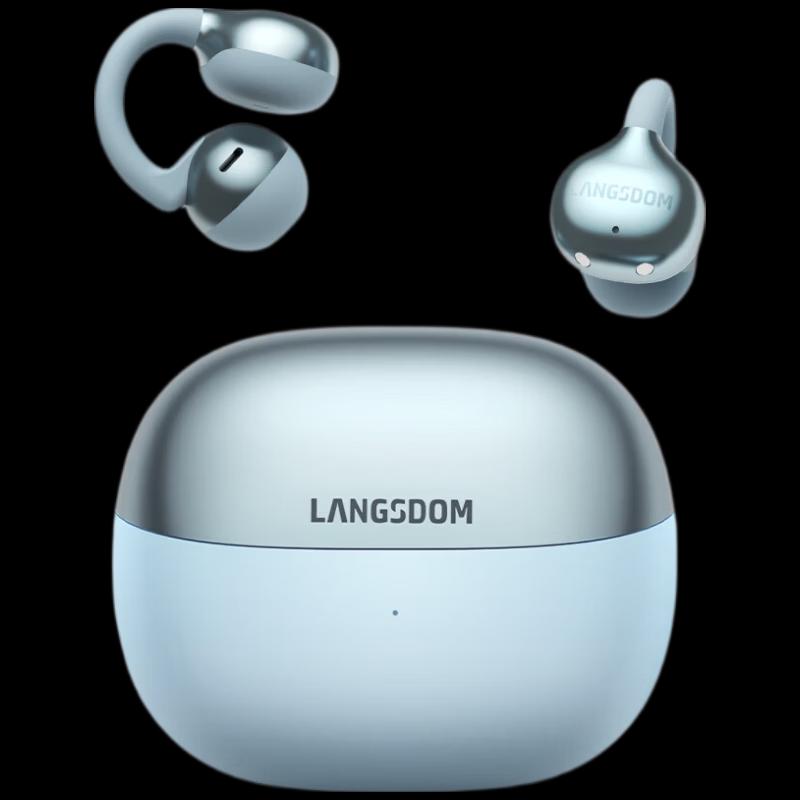 Langsdom Open-Ear Air Conduction Wireless Sport Earphones