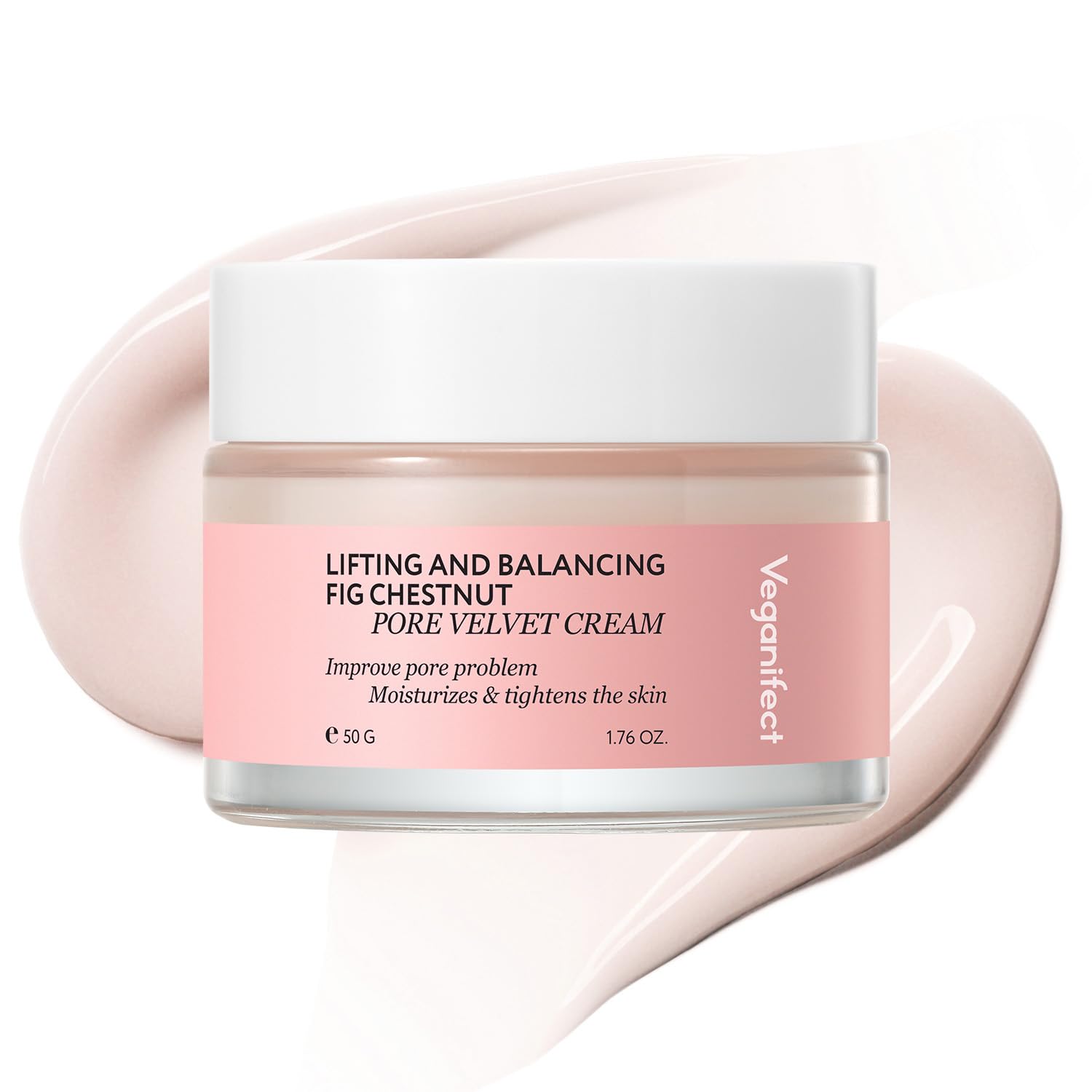 

Veganifect Веганский Фиговый Вельветовый Крем для Поры 50г Уход за Порами Увлажняющий Крем для Лица Корейская Косметика (Официальное действие)