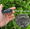 100/10PCS Plastic Gaskets for U-shaped Nail Garden Staples Pegs Gasket Landscaping Ground Covering Tubing Film Fixed Peg Pads