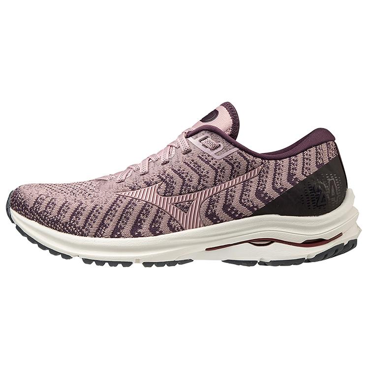 

Wave Rider Wmns Mizuno 24 Waveknit Purple Pink Women s J1GD207563 37