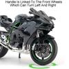 1:12 Toy Model H2R S1000Rr Miniature Motorcycles Alloy Diecast Shock Absorption Rubber Tires Christmas Motorbike Gifts For Kids