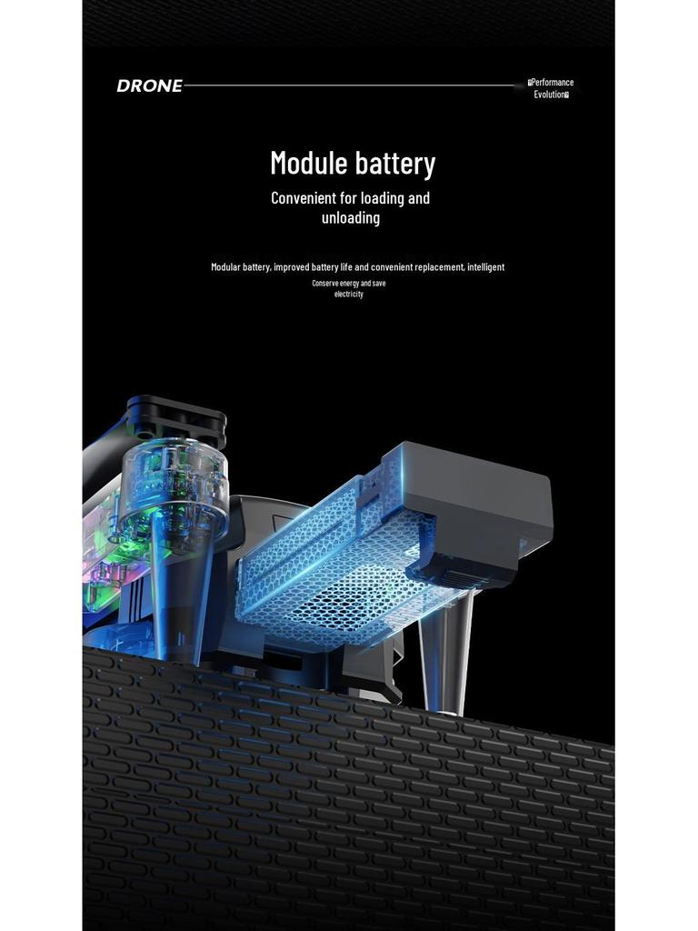 E99D Drop-Resistant Folding Drone Quadcopter with HD Aerial Photography and E88D Light Remote Control for Kids.