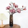 Multicolor Artificial Magnolia Flower Accessories PU Yulan Artificial Flower Chinese Style Small Buds Simulation Flower Stem