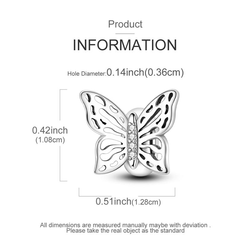 Original Charms Beads Copper Clip Charms Zircon Silicone Spacer Beads Fit Original Bracelet Diy Charm Women Jewelry