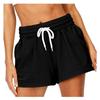 Womens Shorts Casual Summer Drawstring Comfy Sweat Shorts Elastic Running Shorts