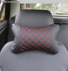 Universal Red Wine Car Neck Pillow & Lumbar Support Cushion for All Seasons, for Both Adults and Children.