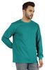 Inkmeso Men  S Cotton Long Sleeve T-shirt Basic Crew Neck Shirt