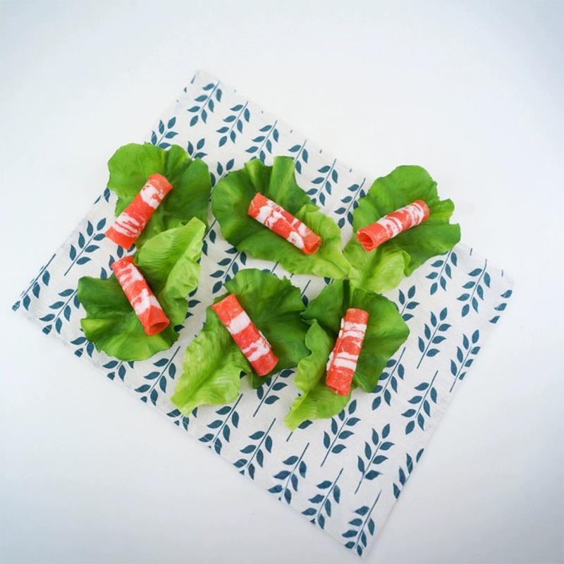 Realistic Artificial Lettuce Simulation Vegetable Models Ideal For Restaurant Displays, Pography Props, And Home Decorations